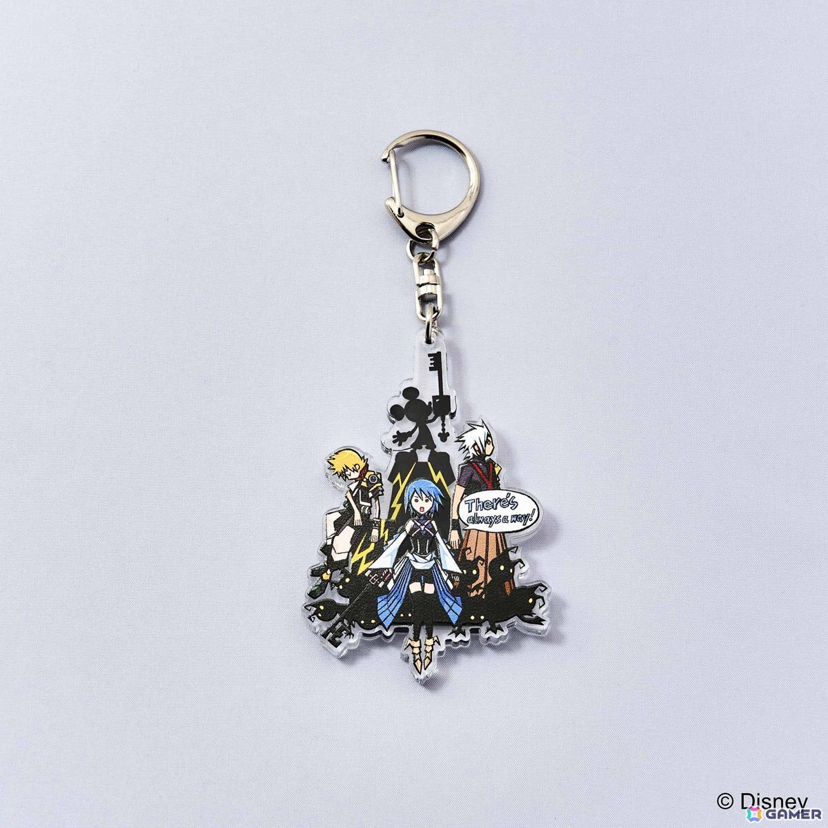 キングダム ハーツ」シリーズよりロゴデザインのアルミマグネットや