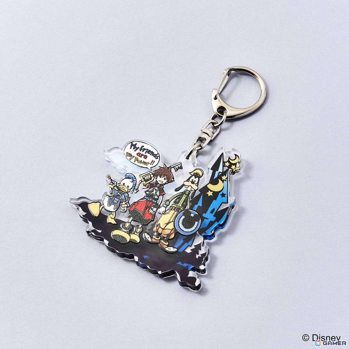 「キングダム ハーツ」シリーズよりロゴデザインのアルミマグネットやステンドグラスイラストのアクリルステッカーコレクションが登場！の画像