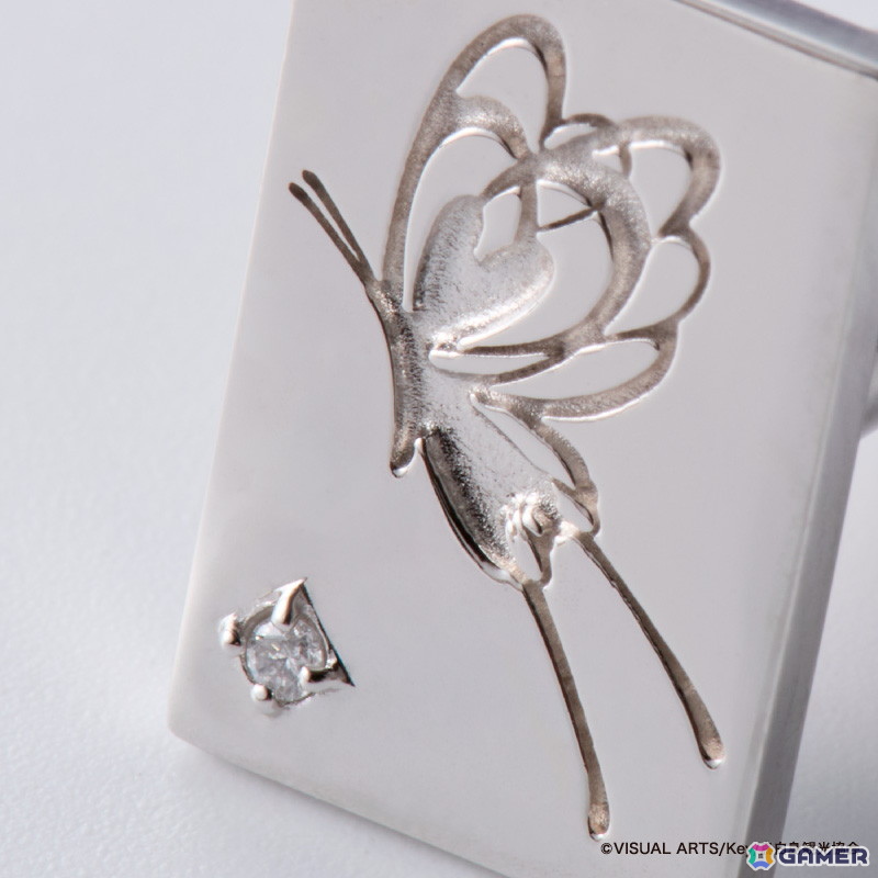 TVアニメ「Summer Pockets」七影蝶モチーフのカフス＆ピンズが登場――ジュエリーメーカーの職人が一点ずつ丁寧に仕上げの画像