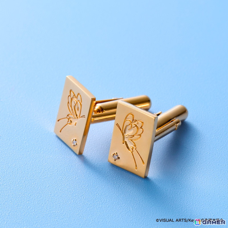 TVアニメ「Summer Pockets」七影蝶モチーフのカフス＆ピンズが登場――ジュエリーメーカーの職人が一点ずつ丁寧に仕上げの画像