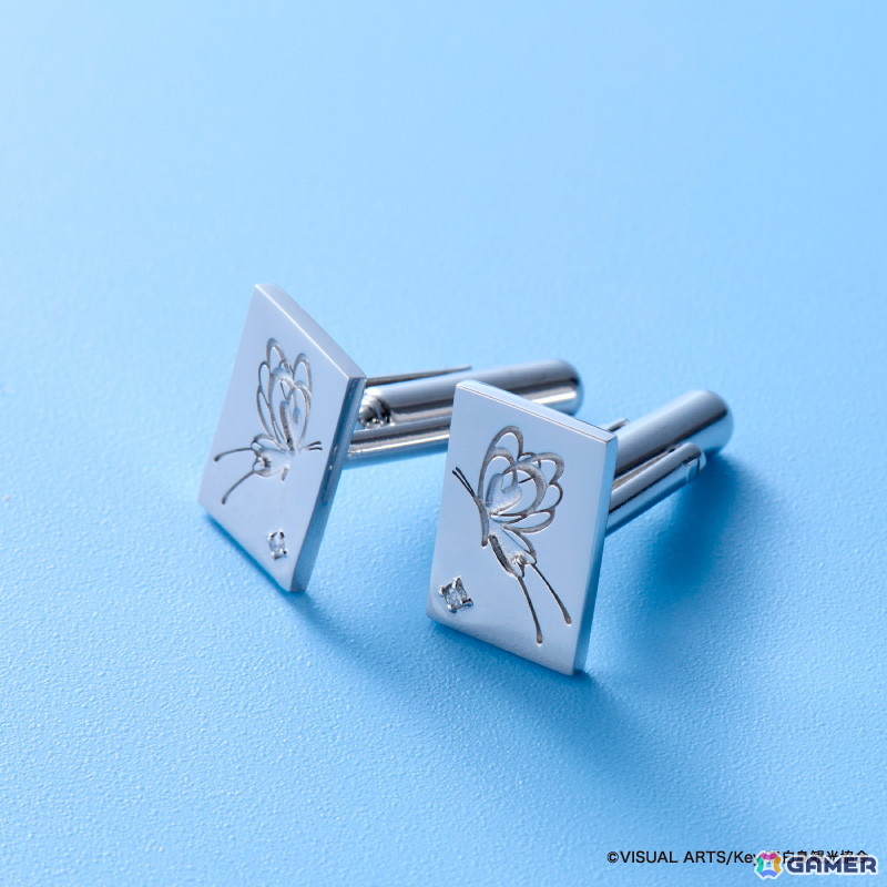TVアニメ「Summer Pockets」七影蝶モチーフのカフス＆ピンズが登場――ジュエリーメーカーの職人が一点ずつ丁寧に仕上げの画像