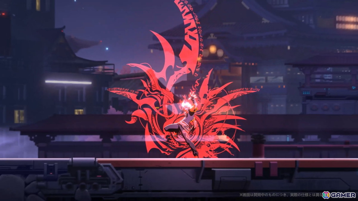 「BLAZBLUE ENTROPY EFFECT X」血で作り出した武器で戦う「ナオト」の紹介PVが公開！の画像2