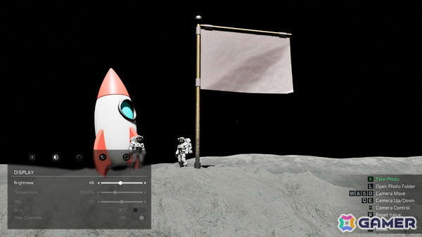 月面探索シミュレーター「REAL MOON」がSteamで無料公開！ヒストリアとJAXAの共同研究による観測データを基に“リアルな月面”を再現の画像9