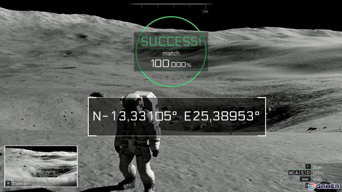月面探索シミュレーター「REAL MOON」がSteamで無料公開!ヒストリアとJAXAの共同研究による観測データを基に“リアルな月面”を再現の画像