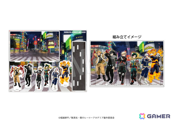 アニメ「僕のヒーローアカデミア」×東急グループの大規模コラボが2026年1月15日より渋谷で開催！デクたちの描き下ろしグッズが登場の画像21