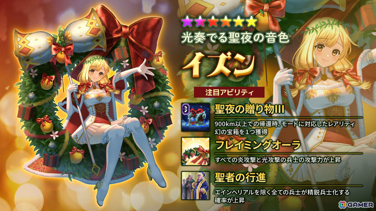 「ローグウィズデッド」クリスマス衣装のイズンたちが12月19日に登場！激レアアイテムを低確率でドロップする限定ボス「禁断の番人」もの画像3