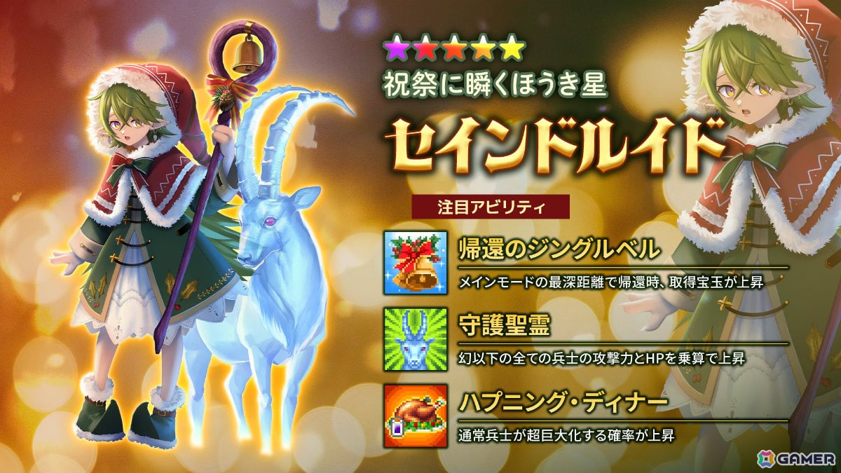 「ローグウィズデッド」クリスマス衣装のイズンたちが12月19日に登場！激レアアイテムを低確率でドロップする限定ボス「禁断の番人」もの画像4
