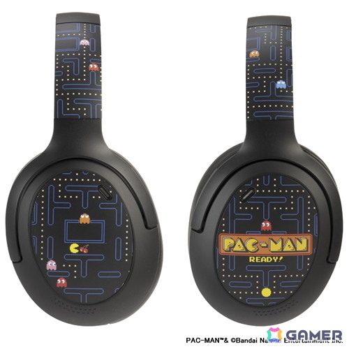 「パックマン ノイズキャンセリングヘッドセット」が2026年2月に発売！低遅延＆ノイズキャンセリング機能を搭載の画像3