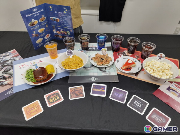 「Fallout Collaboration Cafe」の内覧会をレポート！ヌカ・コーラ・クアンタムや“完璧に保存されたパイ”などファンなら一度は食したいメニューに注目の画像19