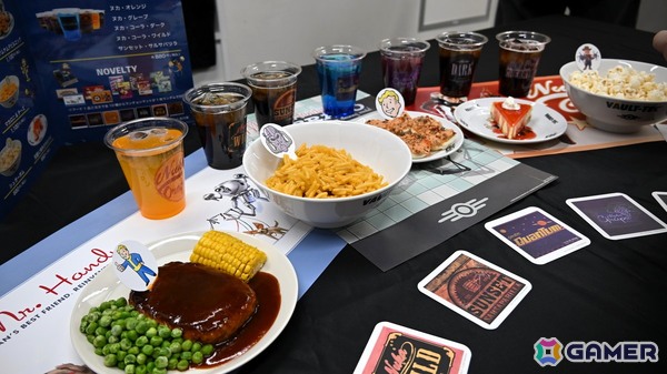 「Fallout Collaboration Cafe」の内覧会をレポート！ヌカ・コーラ・クアンタムや“完璧に保存されたパイ”などファンなら一度は食したいメニューに注目の画像2