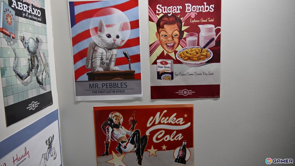 「Fallout Collaboration Cafe」の内覧会をレポート！ヌカ・コーラ・クアンタムや“完璧に保存されたパイ”などファンなら一度は食したいメニューに注目の画像18