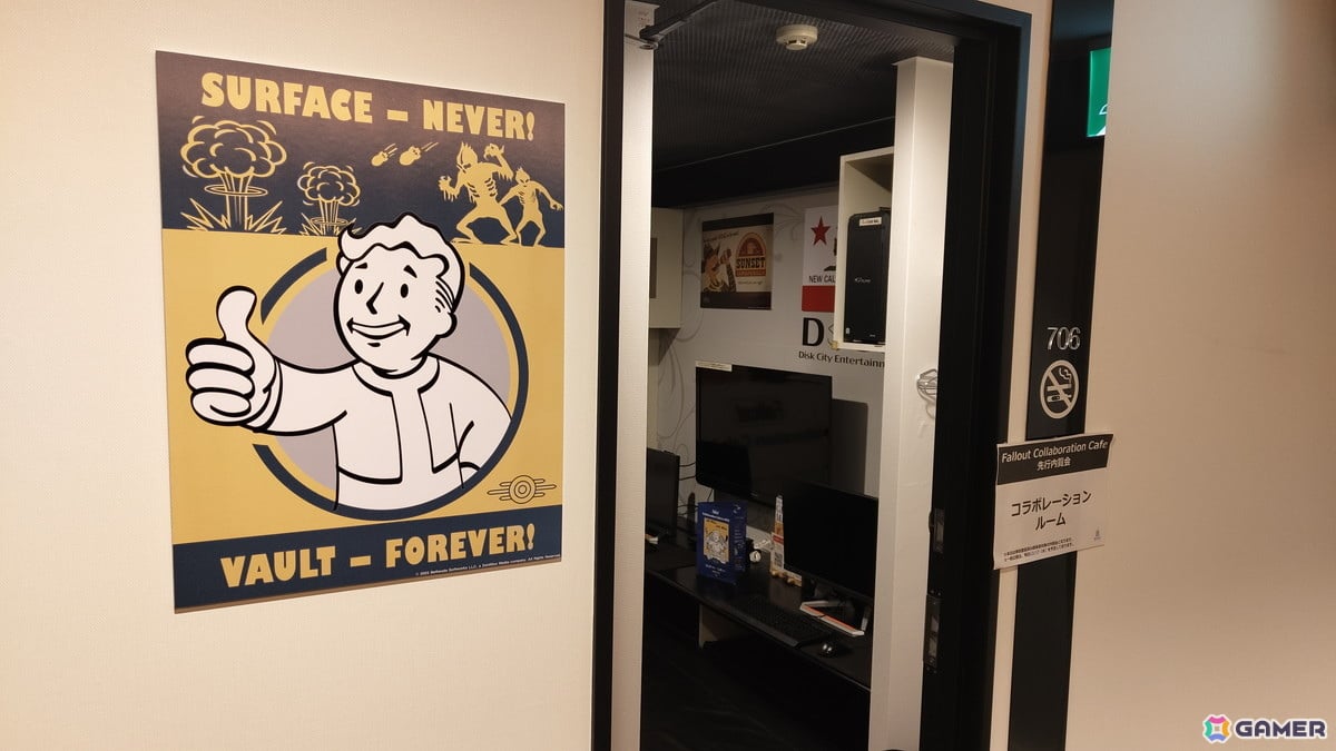 「Fallout Collaboration Cafe」の内覧会をレポート！ヌカ・コーラ・クアンタムや“完璧に保存されたパイ”などファンなら一度は食したいメニューに注目の画像