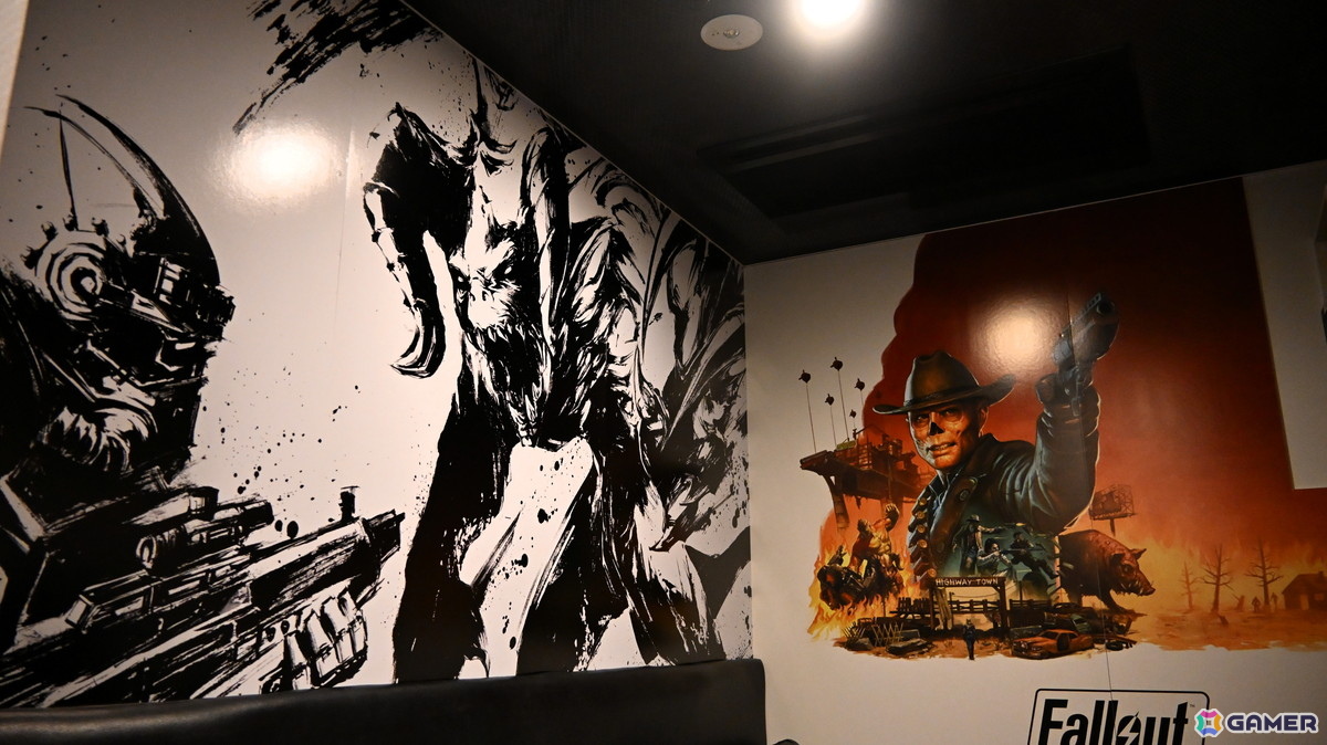 「Fallout Collaboration Cafe」の内覧会をレポート！ヌカ・コーラ・クアンタムや“完璧に保存されたパイ”などファンなら一度は食したいメニューに注目の画像22