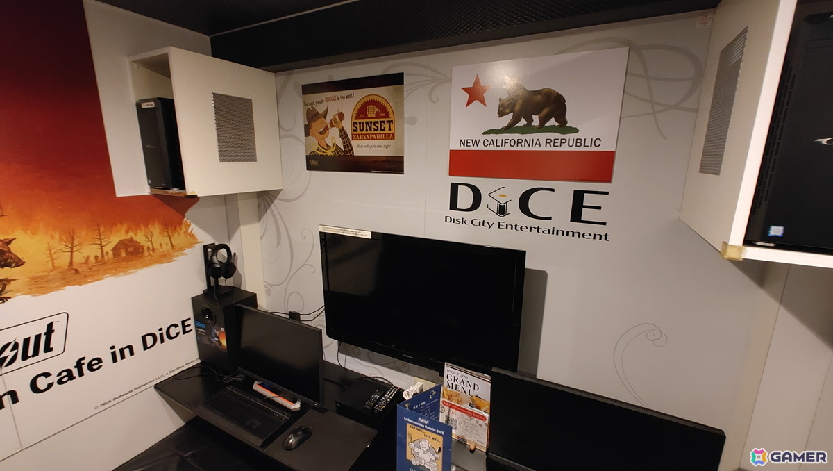 「Fallout Collaboration Cafe」の内覧会をレポート！ヌカ・コーラ・クアンタムや“完璧に保存されたパイ”などファンなら一度は食したいメニューに注目の画像