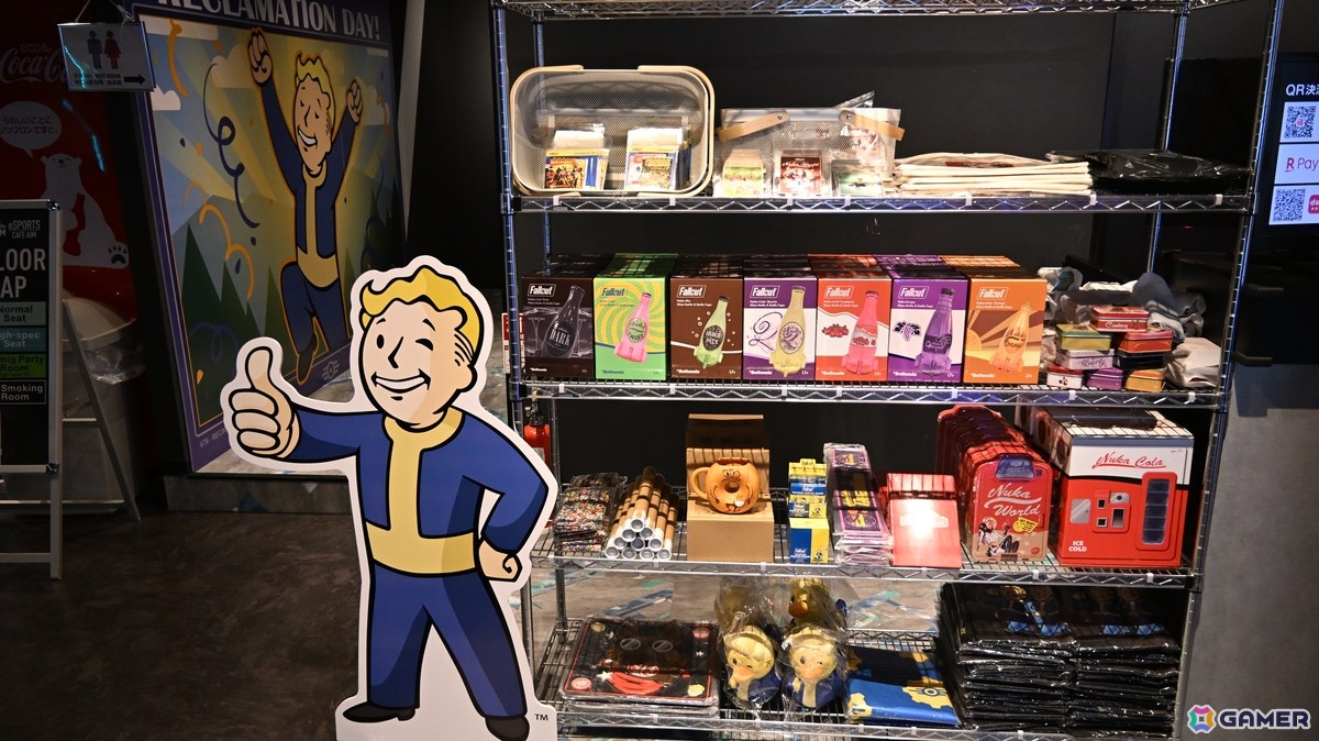 「Fallout Collaboration Cafe」の内覧会をレポート！ヌカ・コーラ・クアンタムや“完璧に保存されたパイ”などファンなら一度は食したいメニューに注目の画像