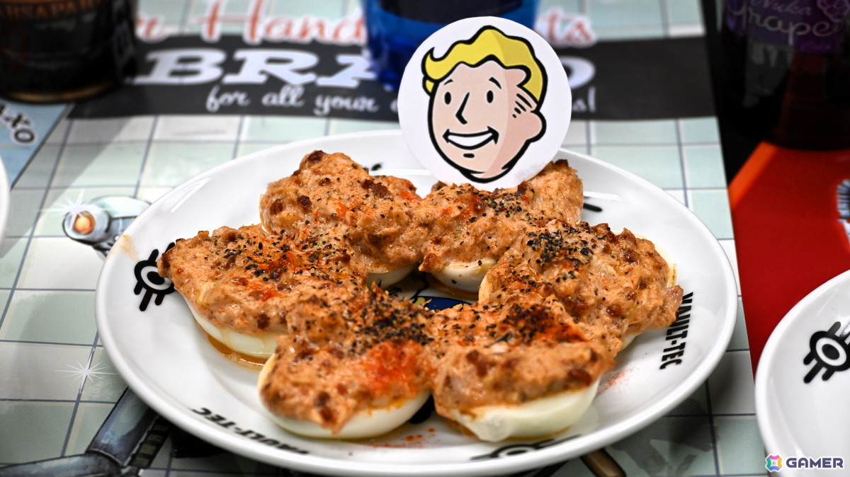 「Fallout Collaboration Cafe」の内覧会をレポート！ヌカ・コーラ・クアンタムや“完璧に保存されたパイ”などファンなら一度は食したいメニューに注目の画像4