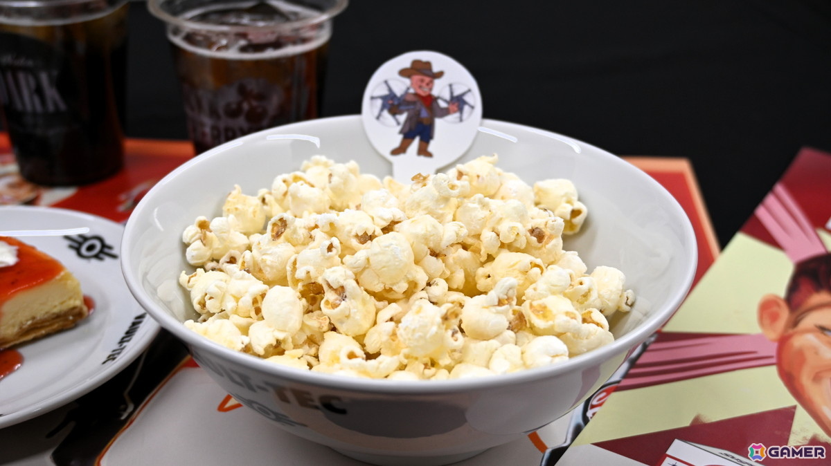 「Fallout Collaboration Cafe」の内覧会をレポート！ヌカ・コーラ・クアンタムや“完璧に保存されたパイ”などファンなら一度は食したいメニューに注目の画像6