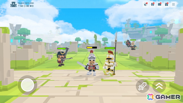 累計1,000万DL突破の「Craft Warriors」続編「Craft Warriors Frontier」がスマホ向けに配信！リアルタイム協力型の戦略ゲームにの画像