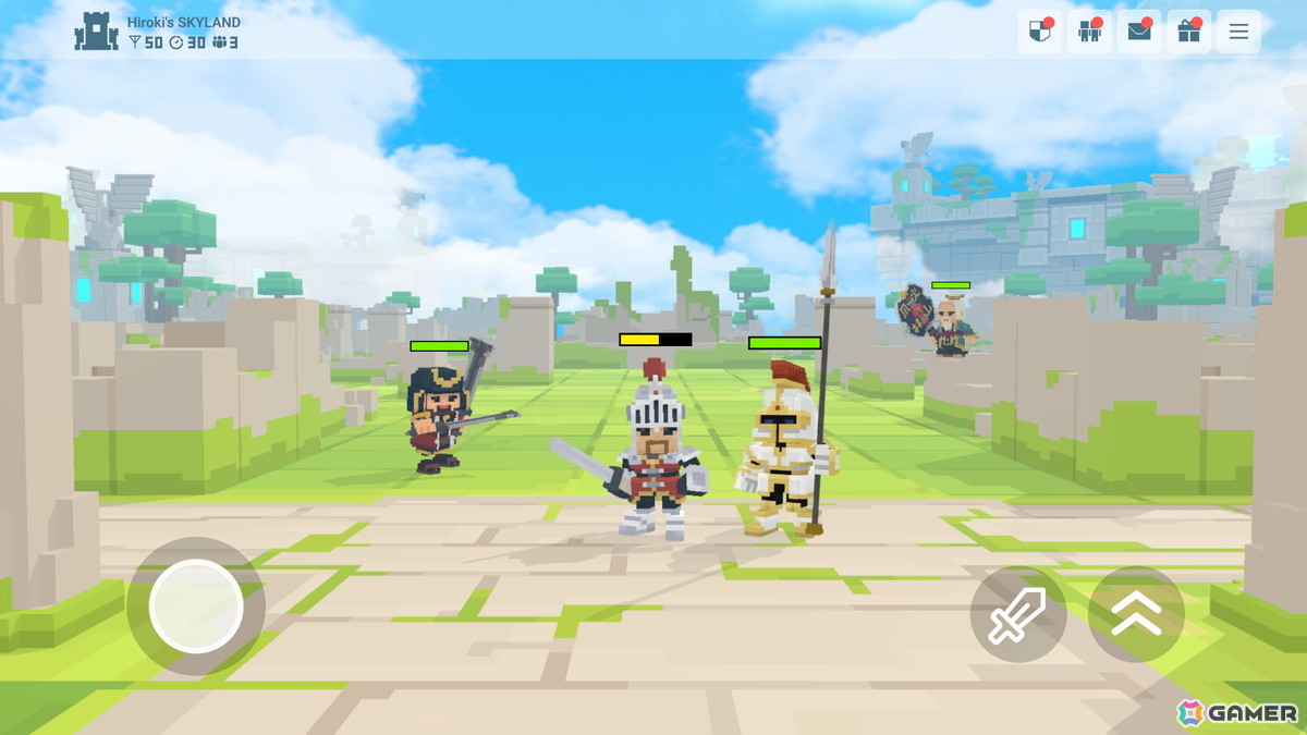累計1,000万DL突破の「Craft Warriors」続編「Craft Warriors Frontier」がスマホ向けに配信！リアルタイム協力型の戦略ゲームにの画像2