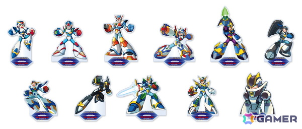 32周年を迎えた「ロックマンX」シリーズがカプくじに登場！各タイトルに登場する“アーマー”を装着したエックスのアクリルスタンドなどをラインナップの画像5