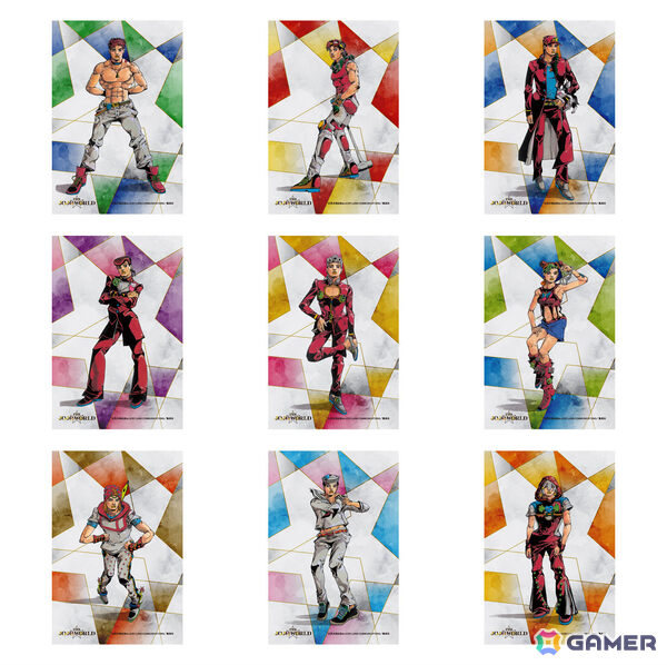 「THE★JOJO WORLD」承太郎、ジョルノら12名の新規描きおろしグッズが2026年1月23日より販売開始！の画像2