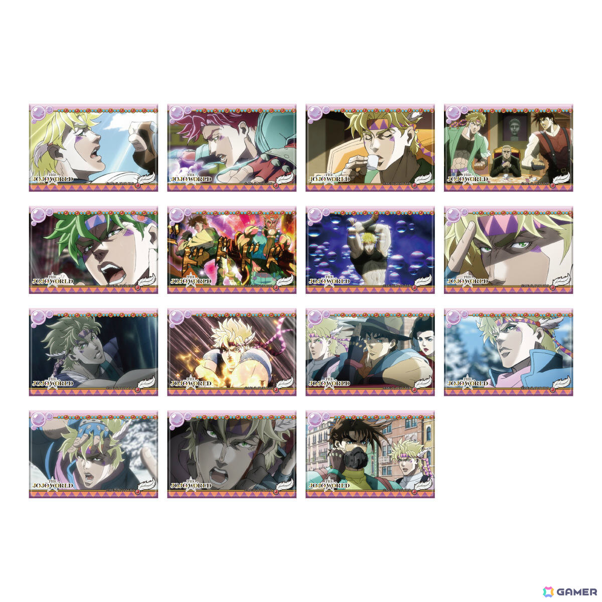 THE☆JOJO WORLD」承太郎、ジョルノら12名の新規描きおろしグッズが
