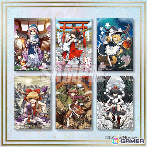 漫画「東方酔蝶華」初のオンラインくじが12月24日よりくじ引き堂で販売