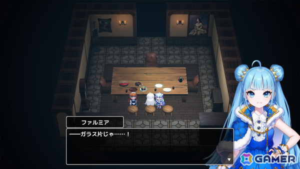 「RPG Developer Bakin」公式サイトで「コープスパーティー」の祁答院慎氏による新たなサンプルゲーム「サバトの女王 Queen of Sacrifice.」が配信!の画像