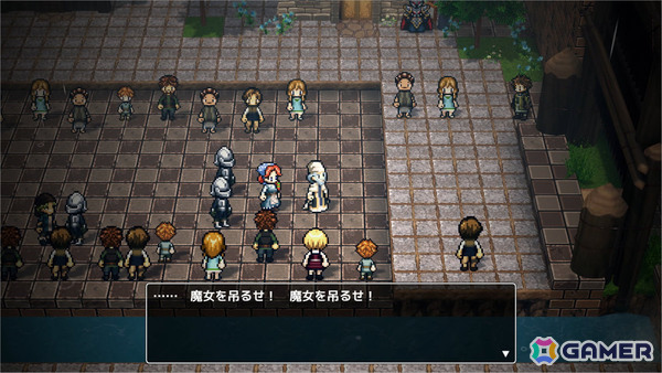 「RPG Developer Bakin」公式サイトで「コープスパーティー」の祁答院慎氏による新たなサンプルゲーム「サバトの女王 Queen of Sacrifice.」が配信!の画像