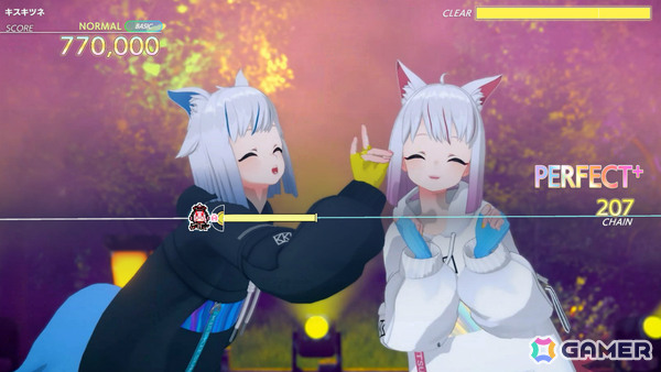 「グルーヴコースター フューチャーパフォーマーズ」DLC「VTuber 楽曲パック」が配信！「Ahoy!! 我ら宝鐘海賊団☆」「粛聖!! ロリ神レクイエム☆」など6曲を収録の画像5