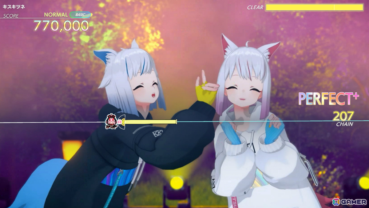 「グルーヴコースター フューチャーパフォーマーズ」DLC「VTuber 楽曲パック」が配信！「Ahoy!! 我ら宝鐘海賊団☆」「粛聖!! ロリ神レクイエム☆」など6曲を収録の画像