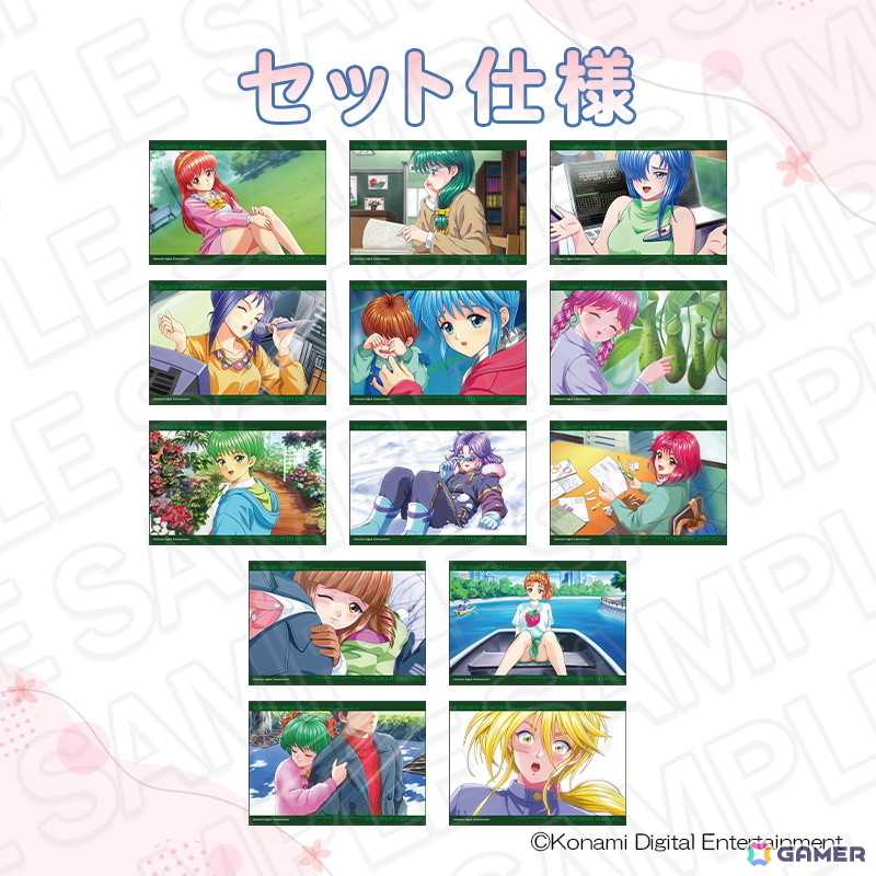 「ときめきメモリアル」POP UP SHOP 2026/CAFE STAND 2026が2026年1月16日より開催！デフォルメイラストアイテムなどが登場の画像