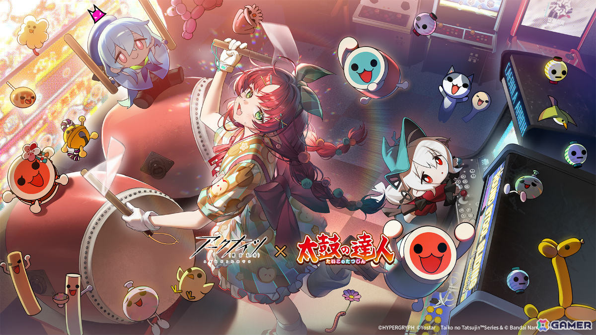 「アークナイツ」×「太鼓の達人」のコラボが開催！テンニンカの専用コーデやインテリアなどをゲットしようの画像1
