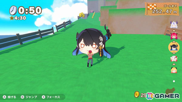 「ホロライブごろごろマウンテンDX」がSwitchでリリース！画面分割によるオフライン2人対戦やDEV_ISコラボステージなどパワーアップして登場の画像