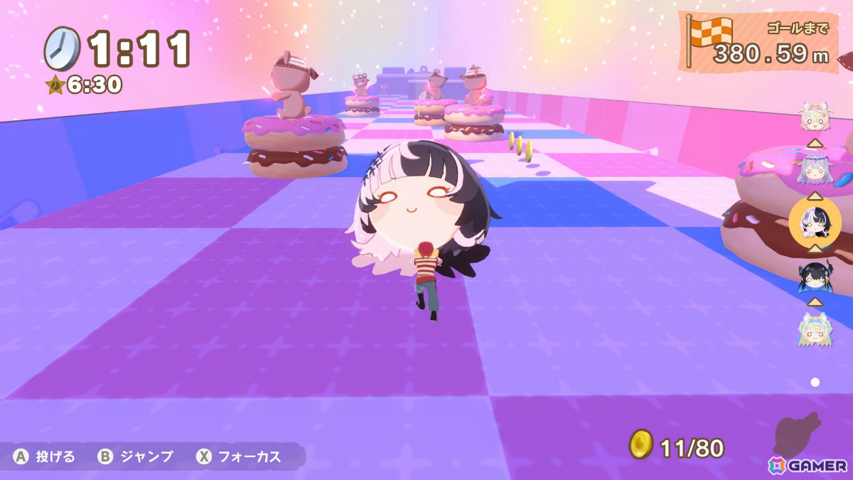 「ホロライブごろごろマウンテンDX」がSwitchでリリース！画面分割によるオフライン2人対戦やDEV_ISコラボステージなどパワーアップして登場の画像15
