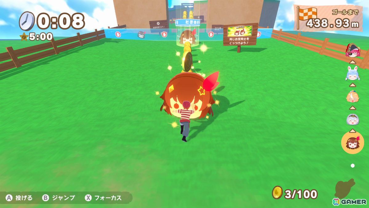 「ホロライブごろごろマウンテンDX」がSwitchでリリース！画面分割によるオフライン2人対戦やDEV_ISコラボステージなどパワーアップして登場の画像3