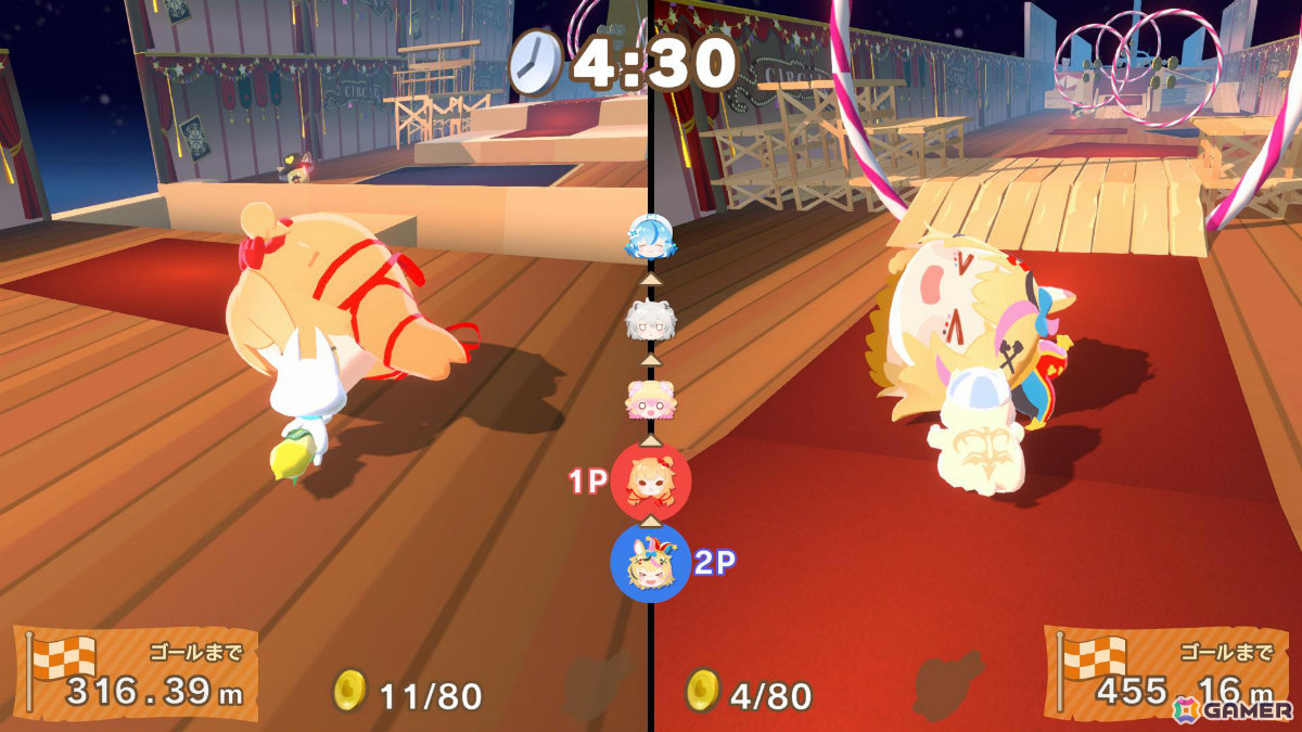「ホロライブごろごろマウンテンDX」がSwitchでリリース！画面分割によるオフライン2人対戦やDEV_ISコラボステージなどパワーアップして登場の画像