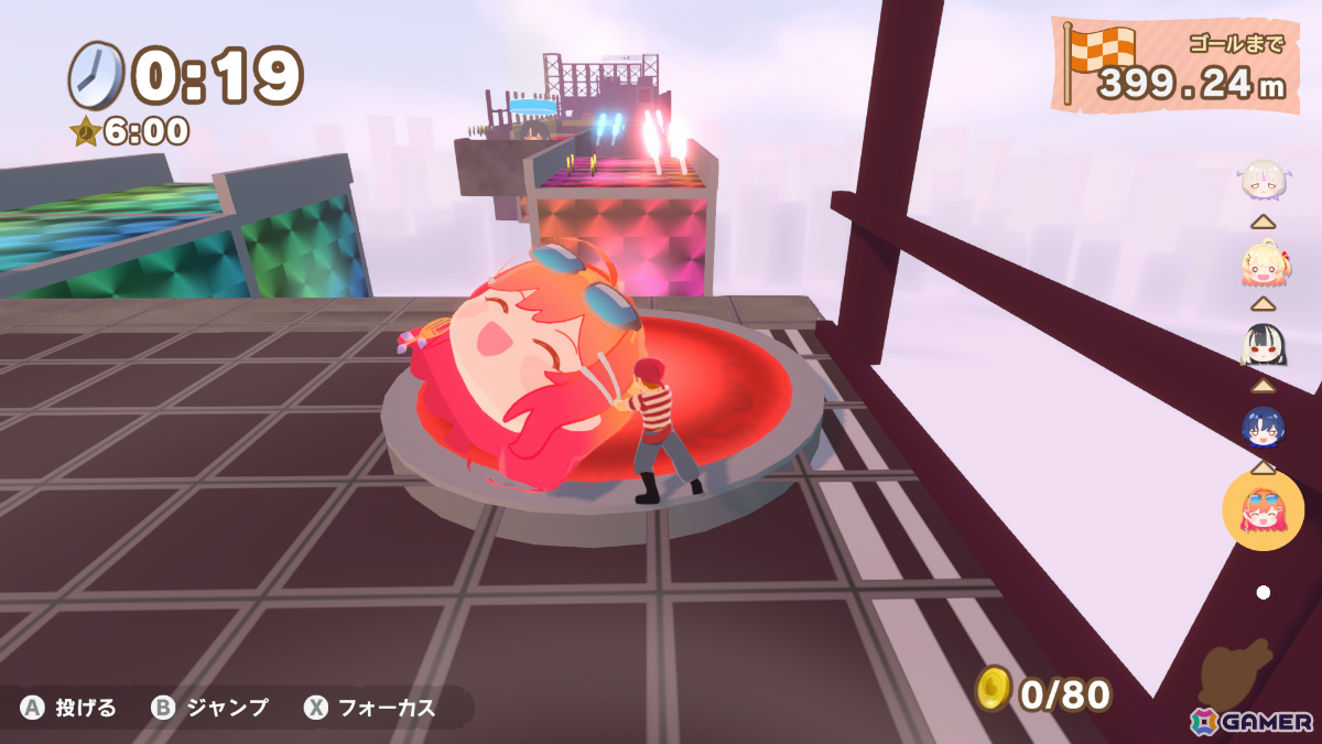 「ホロライブごろごろマウンテンDX」がSwitchでリリース！画面分割によるオフライン2人対戦やDEV_ISコラボステージなどパワーアップして登場の画像