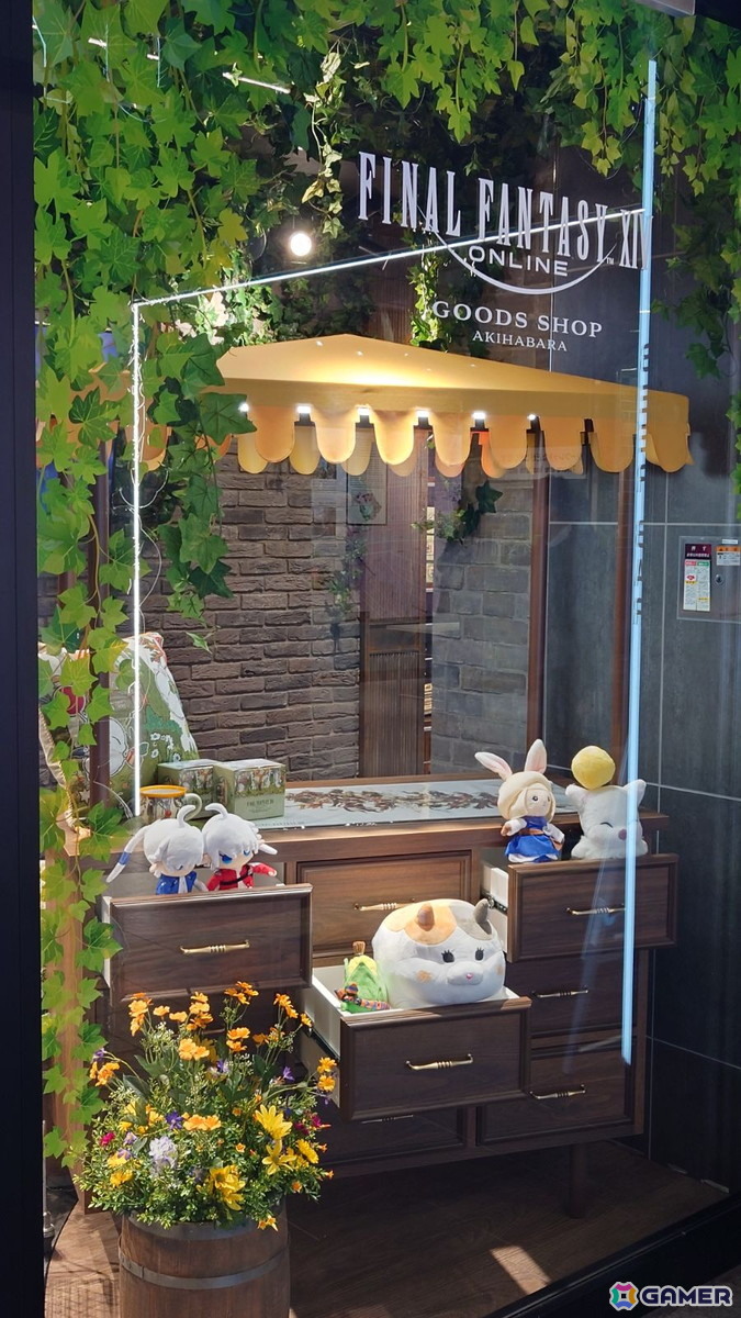 グリダニアのマーケットをモチーフにした「FF14」グッズ特化の常設店
