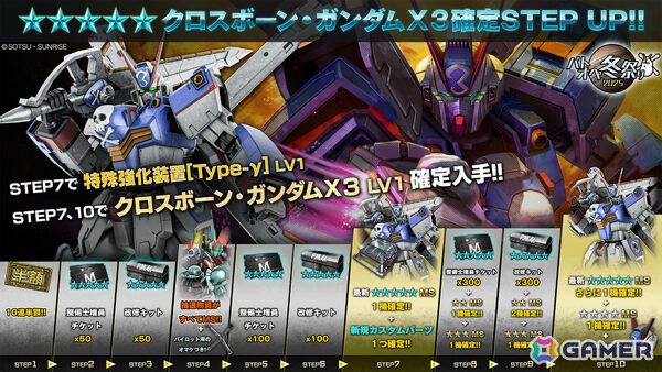 PS5/PS4「バトオペ2」に「機動戦士クロスボーン・ガンダム」より「クロスボーン・ガンダムX3」が参戦！の画像6