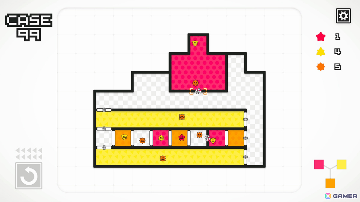 イラストモチーフのステージ(ケーキ)