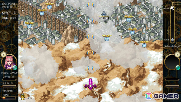 賞金稼ぎの三姉妹と悪党たちが繰り広げる縦スクロールSTG「バウンティシスターズ」Switch版が発売！の画像2