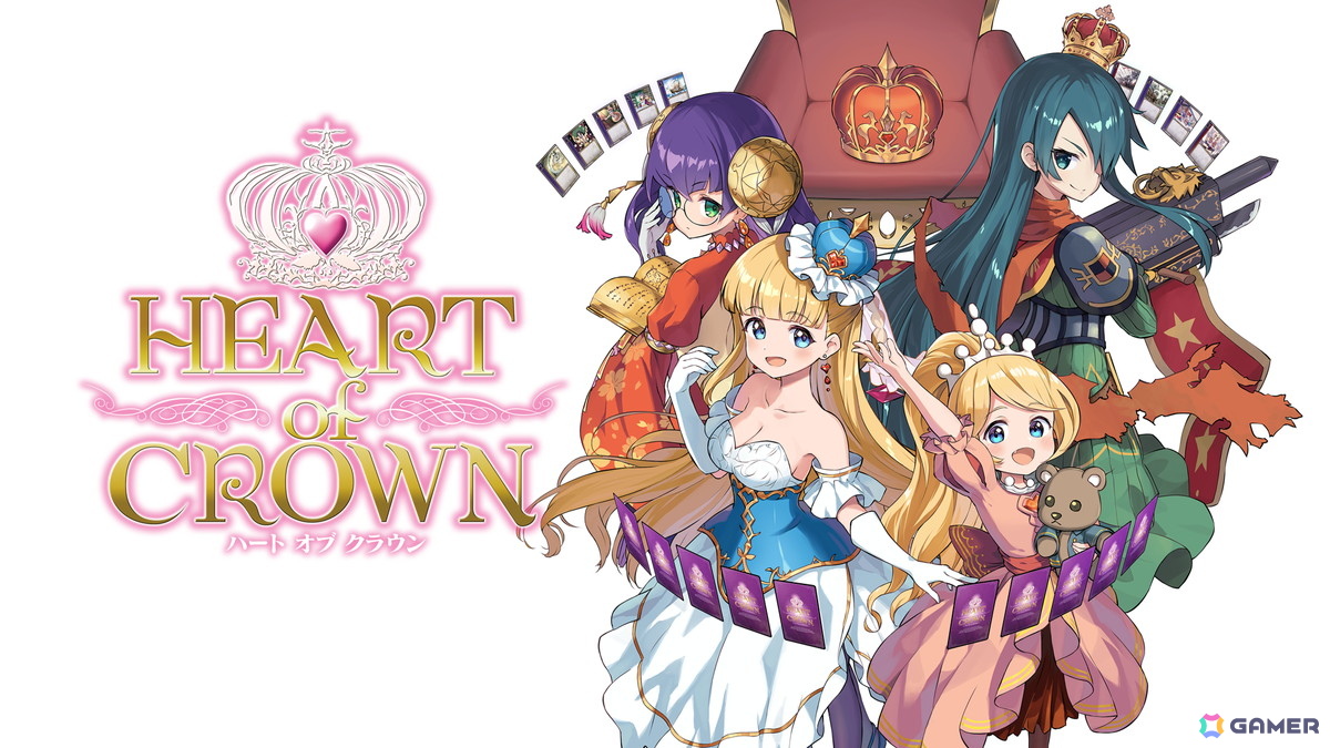 HEART of CROWN - ハートオブクラウン -」Steam/Nintendo Switch版が