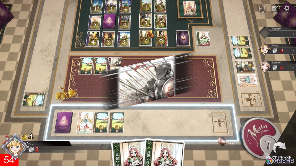 「HEART of CROWN - ハートオブクラウン -」Steam/Nintendo Switch版が発売！意中の姫を皇帝へ即位させるデッキ成⾧型カードゲームの画像4