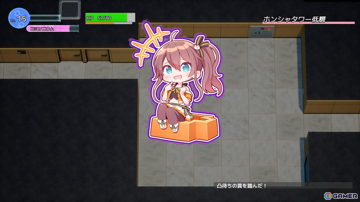 博衣こよりさんがライブを成功させるため謎の迷宮に挑むローグライク「ホロダンジョン 博衣こよりとホロウライブ in ホンシャタワー」のSteamストアが公開！の画像6