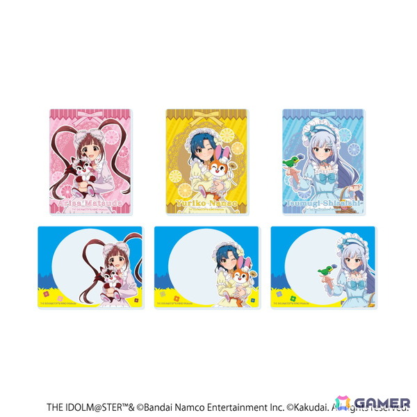 「アイドルマスター ミリオンライブ！」×「クッピーラムネ」コラボグッズが登場！亜利沙、百合子、紬は描き下ろしの等身イラストもの画像5