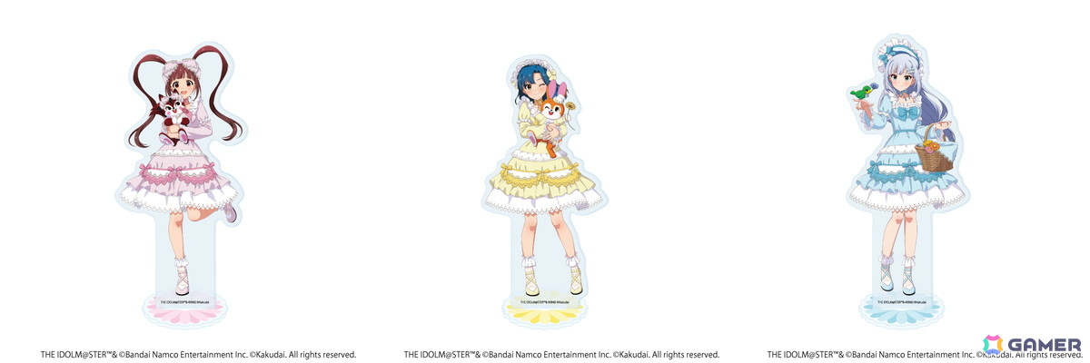 「アイドルマスター ミリオンライブ!」×「クッピーラムネ」コラボグッズが登場!亜利沙、百合子、紬は描き下ろしの等身イラストもの画像