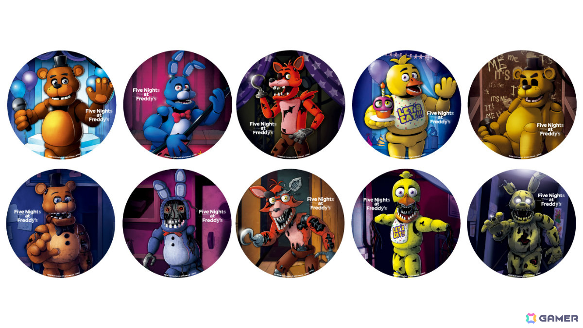 「Five Nights at Freddy's」日本初のコラボカフェ＆ポップアップショップが2026年1月10日より東京・大阪・福岡で順次開催！の画像