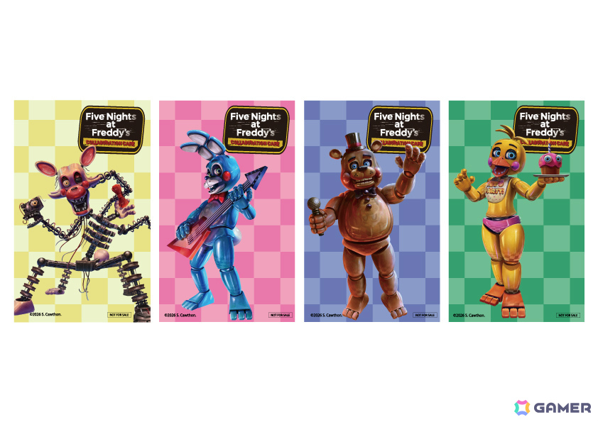 「Five Nights at Freddy's」日本初のコラボカフェ＆ポップアップショップが2026年1月10日より東京・大阪・福岡で順次開催！の画像