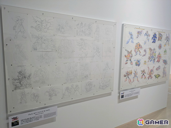 展示コーナー「伝説の企画書たち」